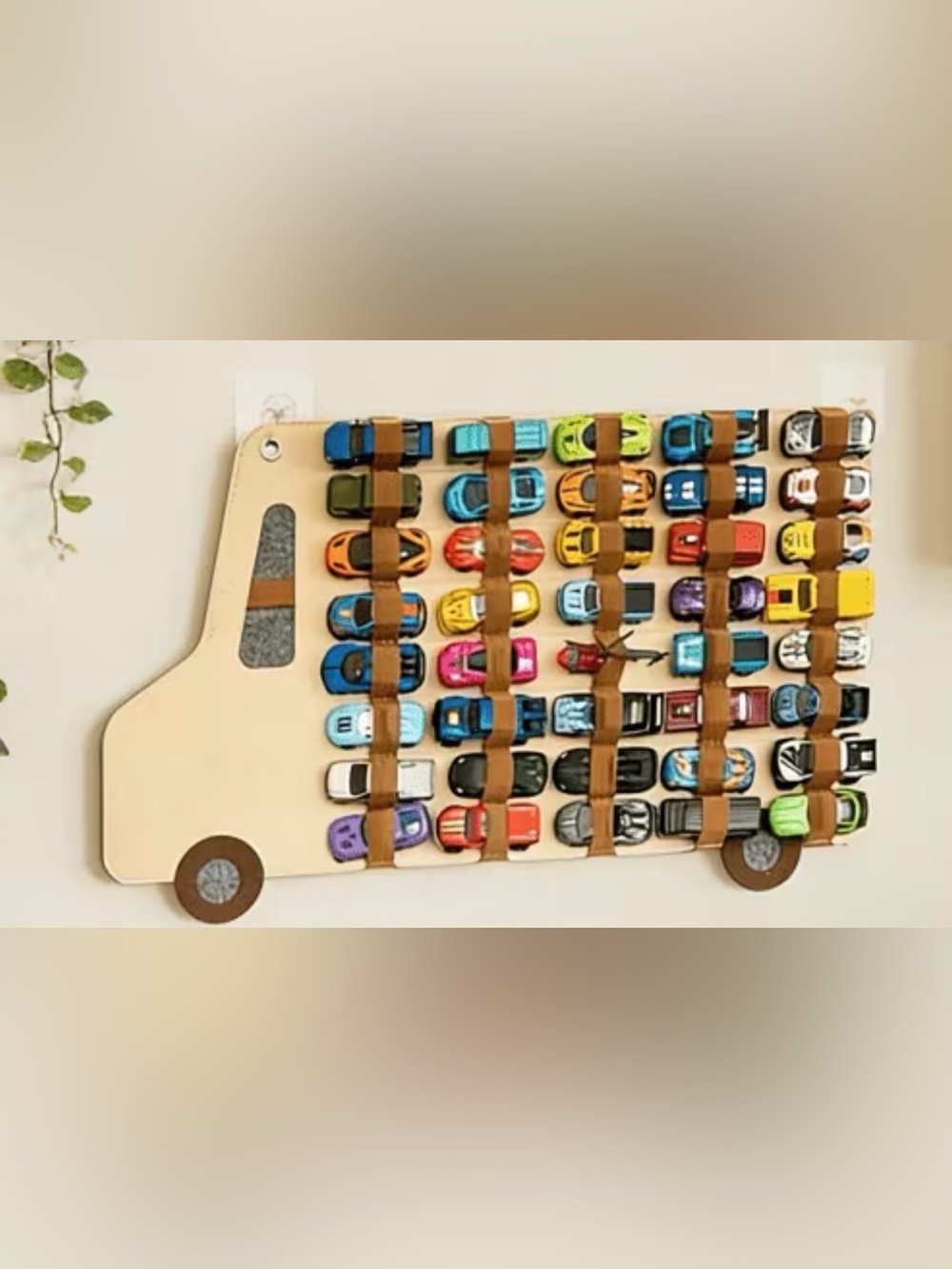 Brand New Truck Wall Decor — Car Organizer Panel in Tan and Brown